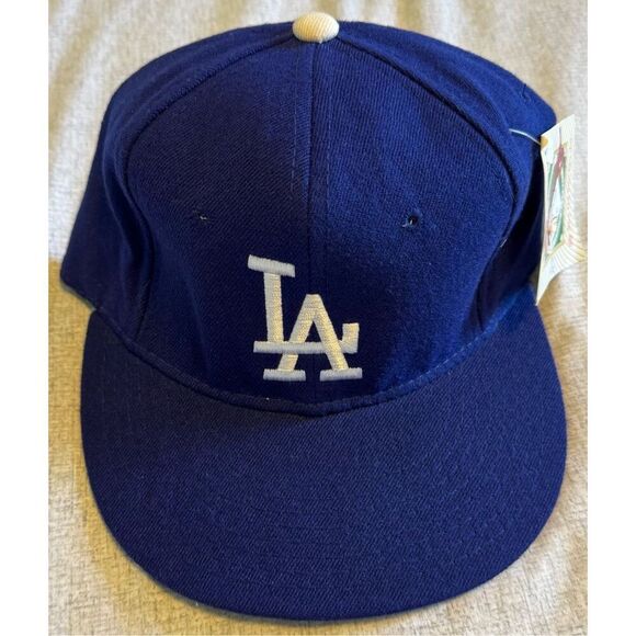 LA Dodgers Size 6 3/4 Hat New Era Diamond Collection Fitted Vintage